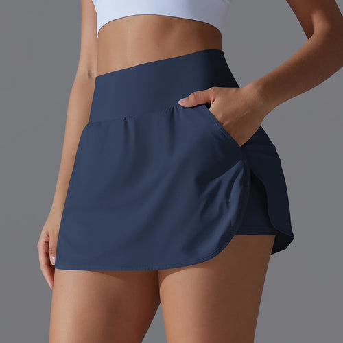 Double-Layer Gym Skort