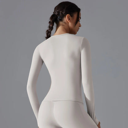 Yoga Shirts Long Sleeve Fitness