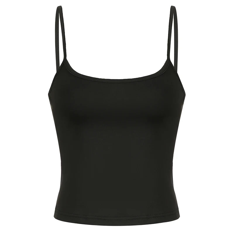 Casual Sleeveless Spaghetti Strap Top