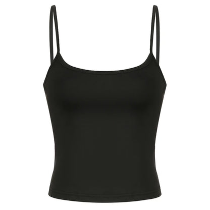 Casual Sleeveless Spaghetti Strap Top