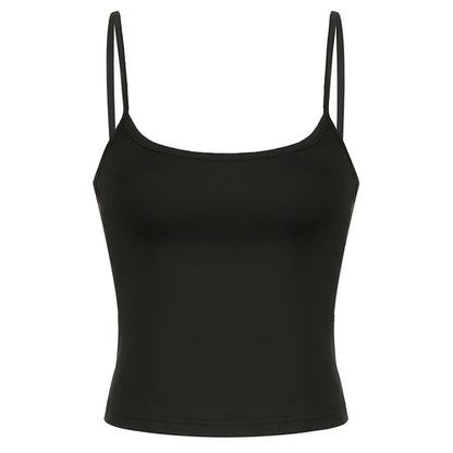 Casual Sleeveless Spaghetti Strap Top