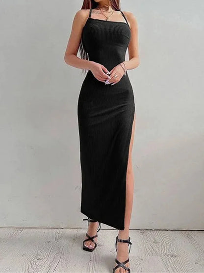 Maxi Dress Sleeveless Halter