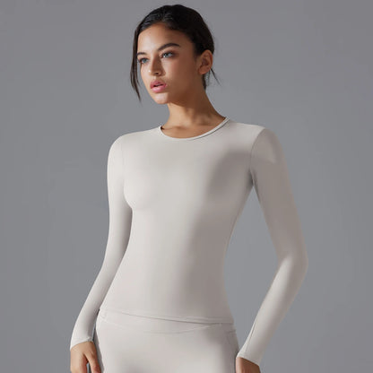 Yoga Shirts Long Sleeve Fitness