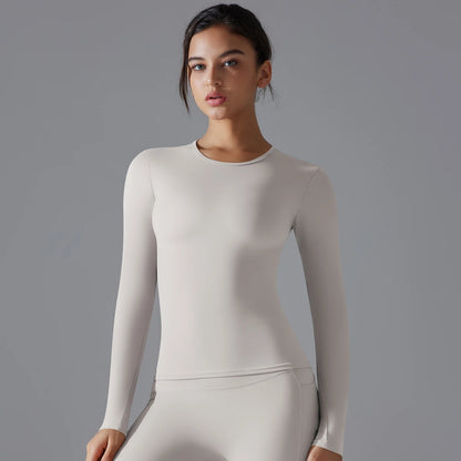 Yoga Shirts Long Sleeve Fitness