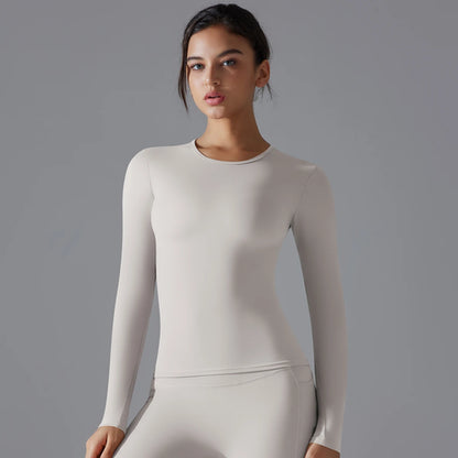 Yoga Shirts Long Sleeve Fitness